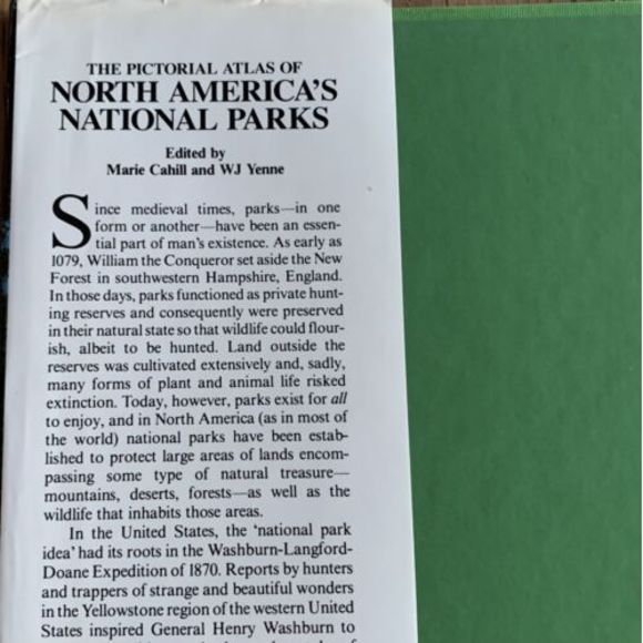 The National Parks Of The U.S.A.‎ by James V. Murfin Hardcover 1989 - Picture 3 of 13